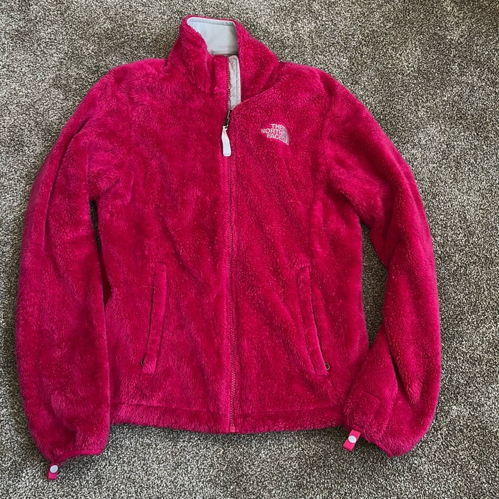 Northface fleece jacket, women’s small, magenta